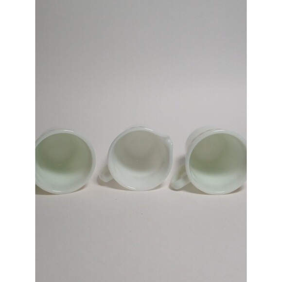 Vintage Pyrex Butterfly Gold Coffee Mug & Creamer Set 2 Mugs 1 Creamer MCM EUC - Picture 7 of 12